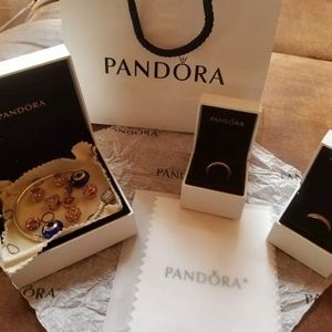 Pandora set rose gold